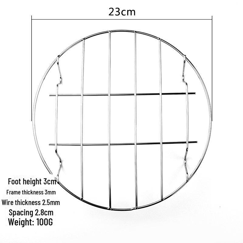 15-25 см нержавеющая сталь антимагнитная подставка для варки овощей на пару