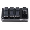 Macro Mechanical Gaming Keyboard 6 Keys 1 Knob Programming Macro Pad for Laptop Computers