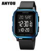 ANYOU Wristwatch Outdoor Sports Waterproof Low Noise Luminous Socket Electronic Watch