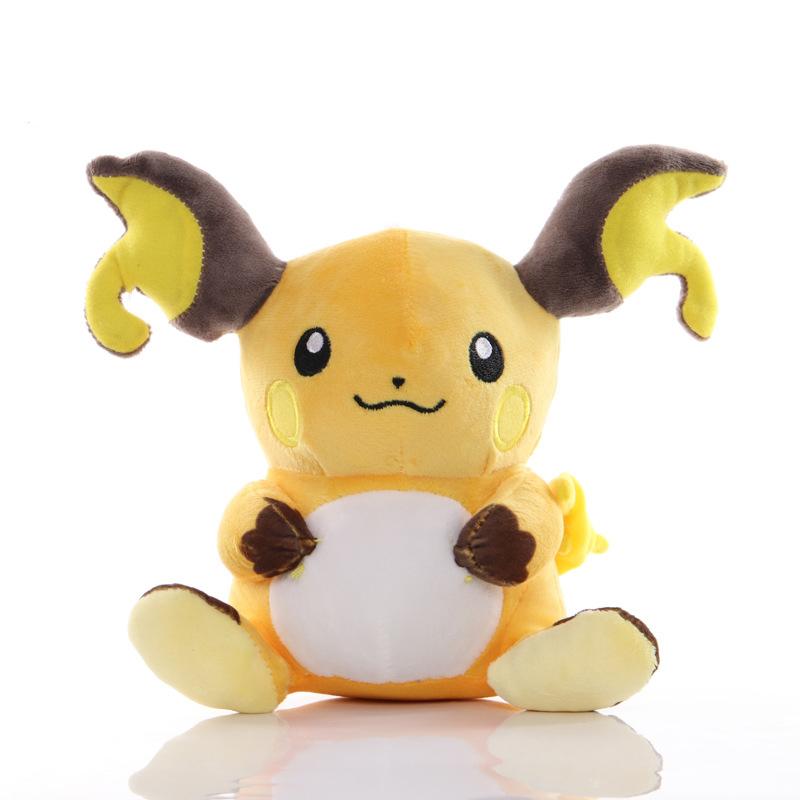 20 см Плюшевая игрушка Jigglypuff Raichu Pikachu Мультяшный Blastoise Vulpix Togepi Poliwhirl Bulbasaur Аниме Кукла Подарки для детей