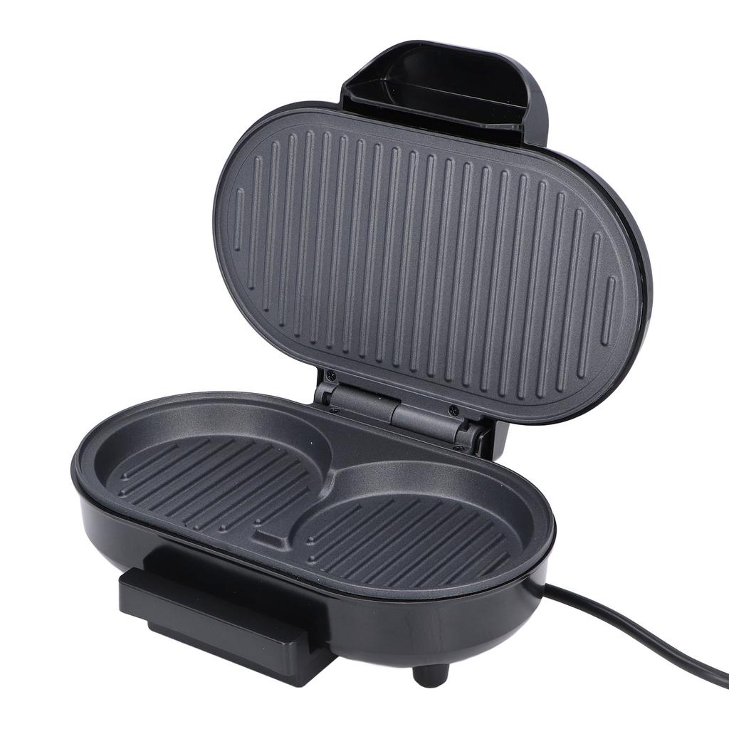 Электрический бургер-мейкер, устойчивый к пригоранию, быстро нагревающийся, компактный, для внутреннего использования, стейк-гриль для панини с сыром на гриле