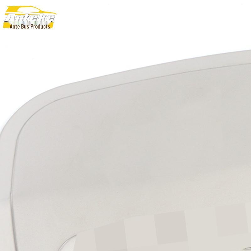 City Fuel Tank Cap Protector: Stainless Steel Anti-Scratch Decorative Sticker for 2009 Models