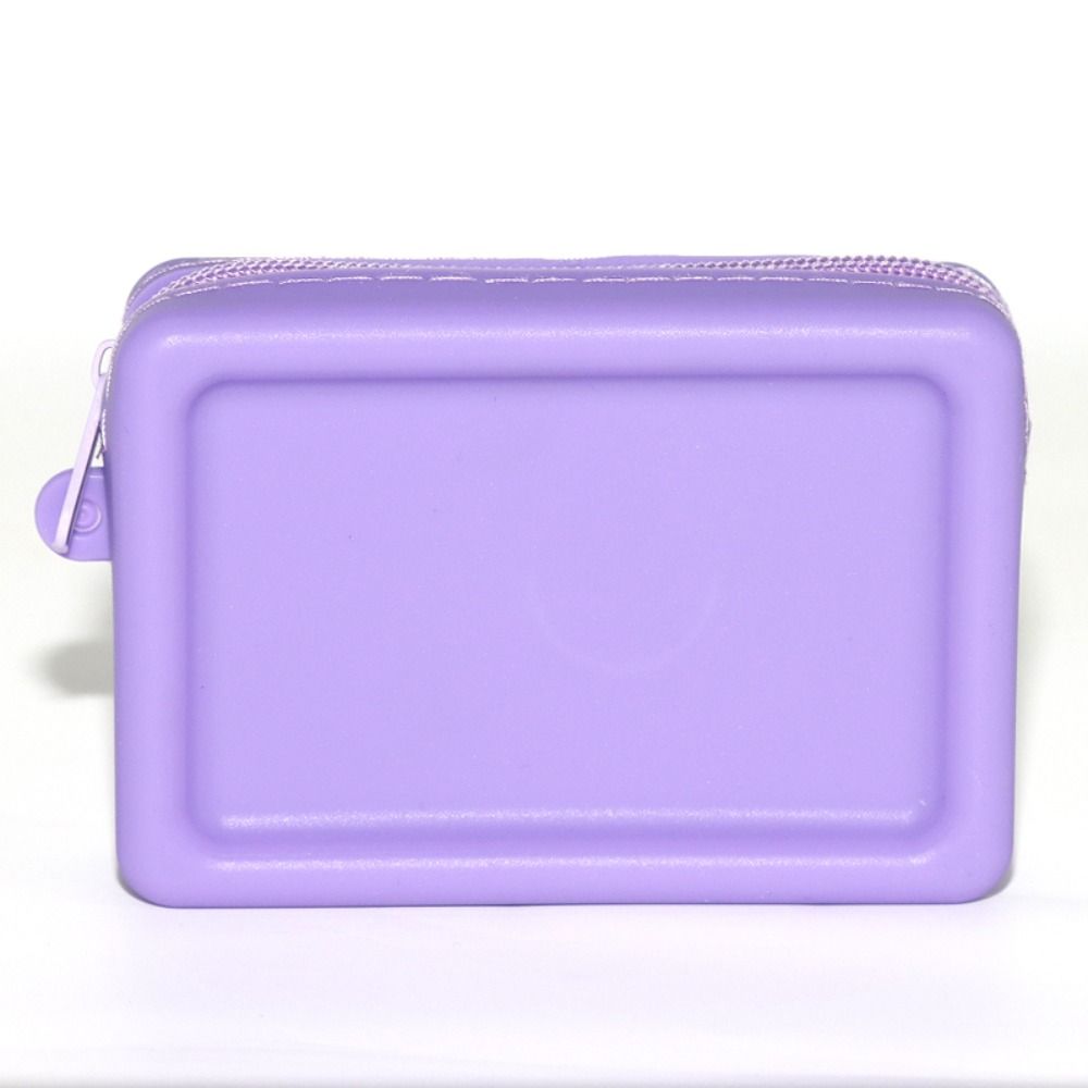Силиконовый органайзер косметичка водонепроницаемая сумка для наушников винтажный кошелек портмоне для студентов
