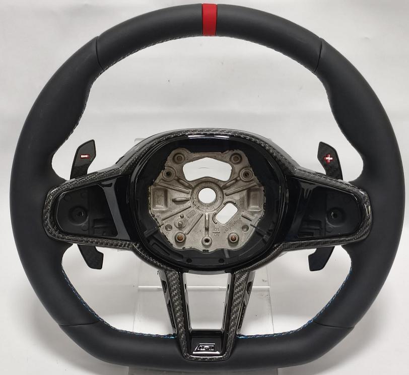 2026 Steering wheel Customized CS Nappa Leather For BMW 3 4 5 Series G01 G20 G21 G80 G81 G22 G23 G26 G30 G32 G87 G80 Car Accessories Sports Wheel