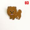 1PC Cartoon Pendant Dog Jewelry Dogs Brooches Pins Dachshunds Corgi Badge Decorated Cute Brooches