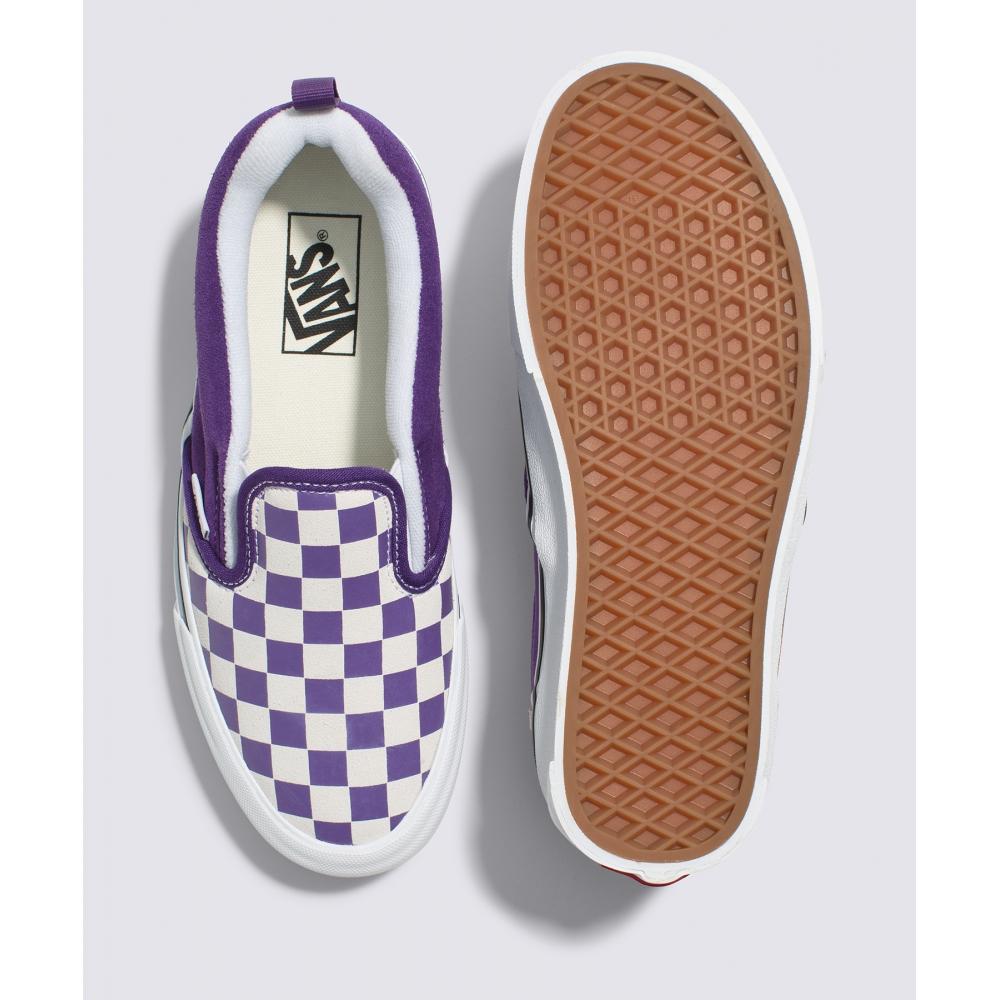 Vans Новые туфли-лодочки с шахматной доской Фиолетовый Белый Vn0009qdz1n1