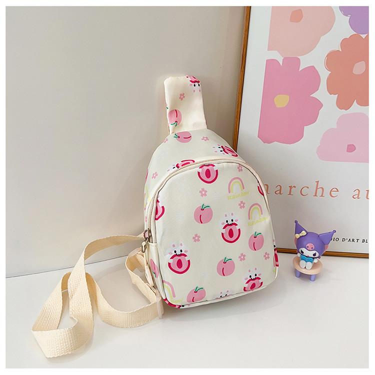 Очаровательная тематическая нагрудная сумка с кроликом, детская мультяшная сумка через плечо, милый подарок