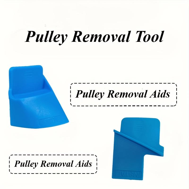 Инструмент для ремонта автомобиля 1 пара Инструмент для натяжения синхронного ремня Комплект Автомобильный инструмент для установки и снятия змеевидного ремня, Помощник для разборки эластичного шкива