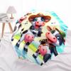 1pc Cow Band Singing Music Notes Umbrella with Plastic Handle,Suitable for All Seasons Home Travel Outdoor UmbrellaDD807