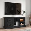 VidaXL TV Cabinet Black 102x35.5x47.5 Cm Engineered Wood 816177