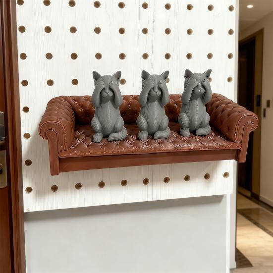 Органайзер для полок на перфорированной панели, перфорированная панель, украшение для дивана, расширяемая система полок на перфорированной панели, настенный декор, полка