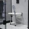 Складная скамейка для душа, настенное откидное сиденье для ванны, ввинчивающийся стул для ванной комнаты, стул с нескользящим покрытием