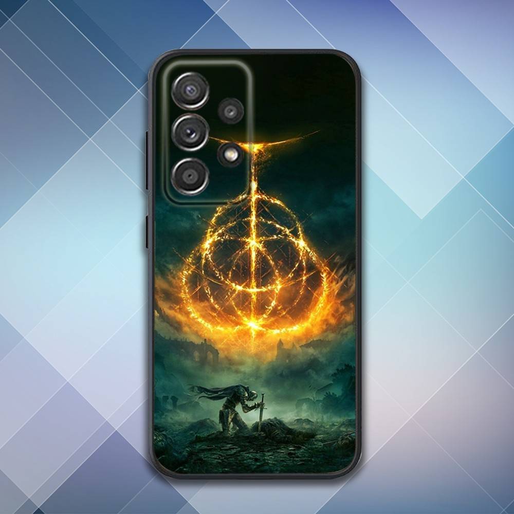 Чехол для телефона с изображением фильма Властелин Колец R-Кольца Для Samsung S25,S24,S21,S22,S23,S30,Ultra,S20,Plus,Fe,Lite,Note,10,9,5G Черный