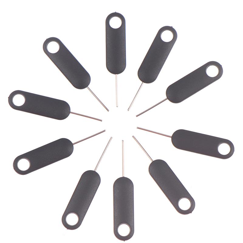 10 шт. Универсальный пин для извлечения лотка SIM-карты, игла для извлечения, открывалка, эжектор KTY