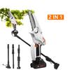 18V 6 Inch Telescoping Pole Electric Chainsaw Cordless Rechargeable High Branch Saw Garden Tree Pruning Tool