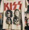 Ремейк KISS IN CONCERT тур короткий рукав белый цвет классическая футболка S-5XL Унисекс футболка