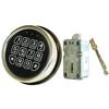 Chrome-Plated Electronic Panel Safe Cabinet with Solenoid Gun Lock