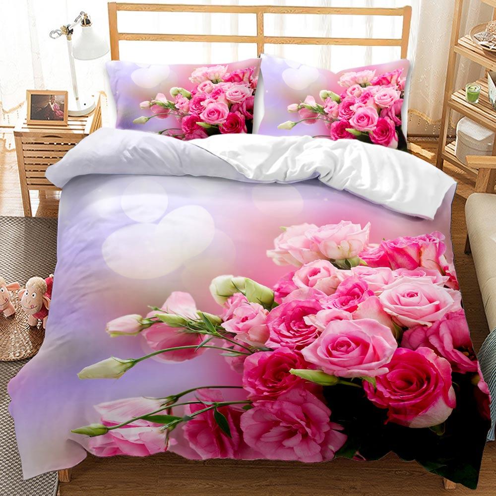 Microfiber Bed Cover Set Animal 3d Nose Lion Head Queen Size Quilt Cover Coloured Drawing Bedding Bed Set Luxury-no Bedsheet