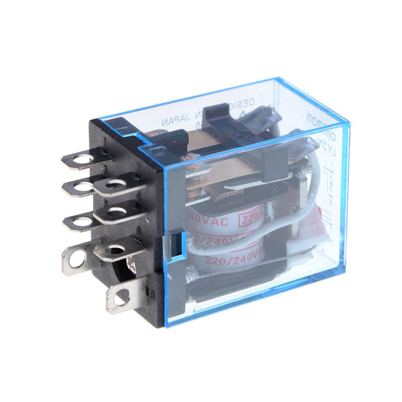 10A AC220V катушка силовое реле Ly2Nj Hh62P 8 контактов 2 открыть 2 закрыть с гнездом база