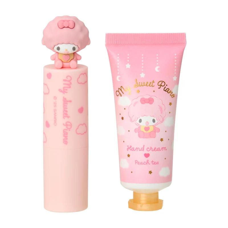 Sanrio MY SWEET PIANO Lip Balm and Hand Cream Set Japan NEW Sanrio Characters