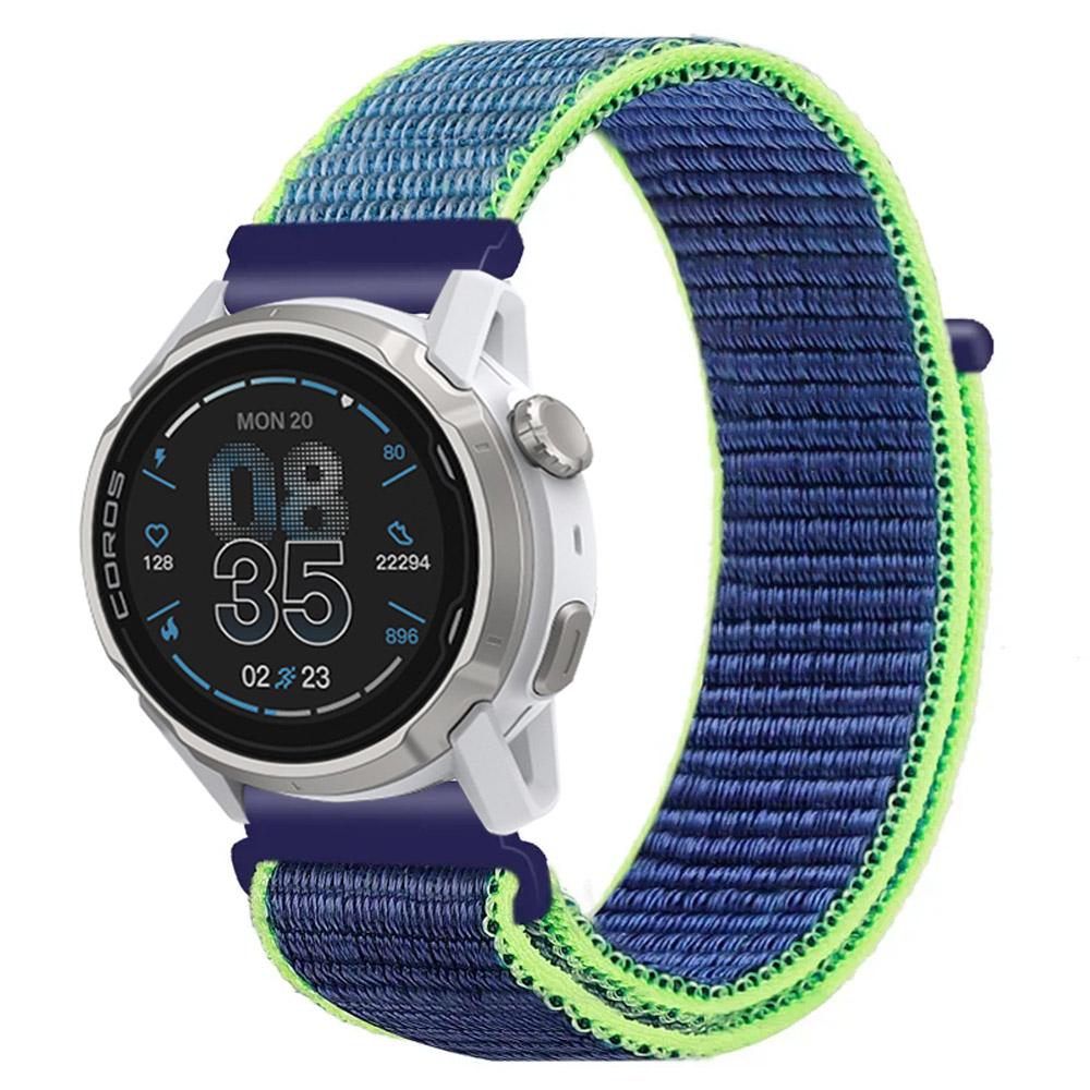 20mm 22mm Nylon Loop Strap for COROS APEX 4 42mm/PACE Pro/CMF Watch 3 Pro Smartwatch Breathable Band for Suunto Vertical/Race 2