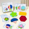 Children's Early Education Enlightenment Puzzle Kindergarten Baby Concentration Color Logic Space Thinking Training Educational Toys