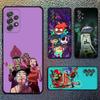 Чехол для телефона G-Gorillaz Band Demon Days для Samsung S25, S24, S21, S22, S23, S30, Ultra, S20, Plus, Fe, Lite, Note, 10, 9, 5G Черный