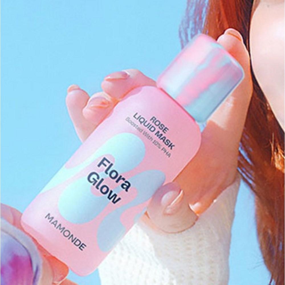 Mamonde Жидкая маска Flora Glow Rose, 80 мл, 1 упаковка
