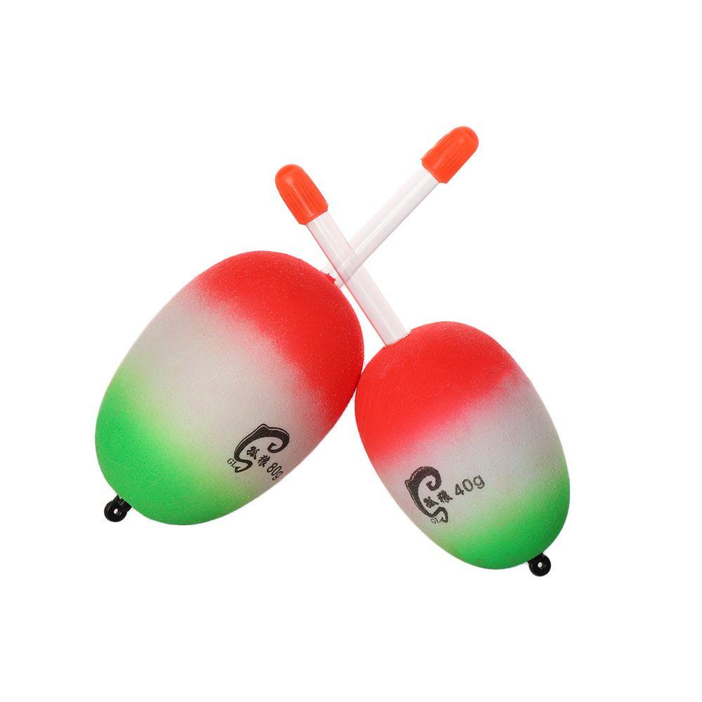 5pcs/set New Plastic Bobber Light Stick Ball Boia Eva Foam Fishing Night Float