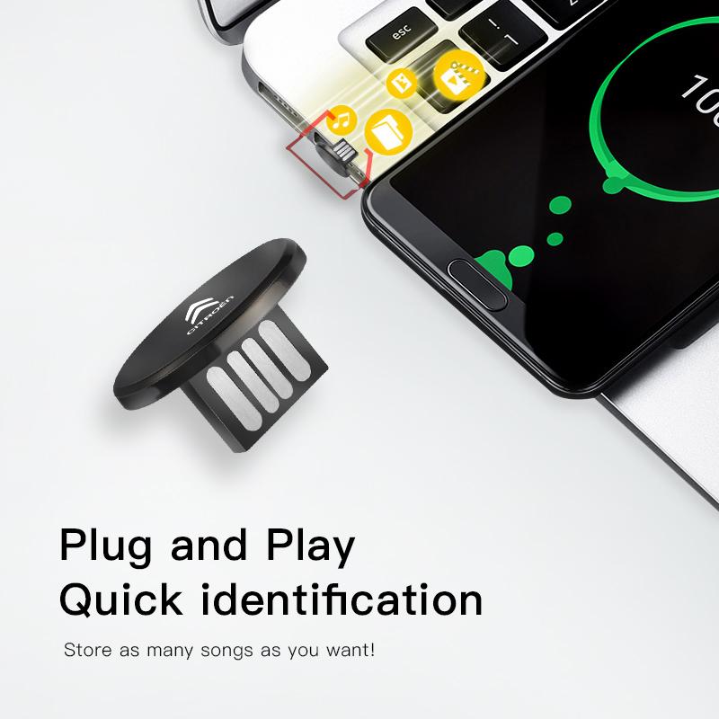 AHV2 1Pcs Car Logo USB Universal Flash Drive Tiny U Disk For Citroen C1 DS3 C2 C3 Vts C4 Saxo C4L C5 C6 C8 Xsara C3-XR Picasso SEGA