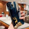 Для iPhone 16 Samsung S23 S22 A23 A52 A33 A73 A53 Huawei Honor Xiaomi Redmi OPPO Vivo ELK Deer Design милый полный защитный жесткий чехол для телефона