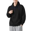 FUZHIHUA Plus Loose Fit Pullover Popular Long Solid Unisex Men's Hoodie, Size, Sweatshirt, Spring/Autumn Clothing, Sleeve, Color, Stylish, Casual,