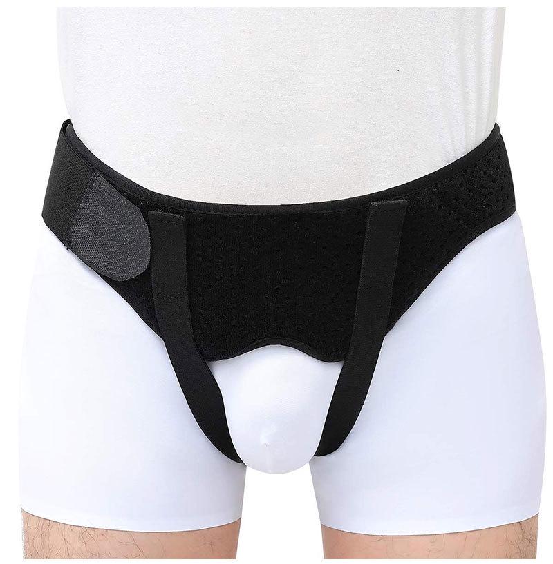 Двусторонний паховый бандаж для взрослых - Косая поддержка и защита тонкого кишечника