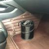 Black Car Trash Can Pack Bag Waterproof Car Trash Bag for Little Leak Proof Cooler Bag- Car Garbage Bag with Side Pocket Zr
