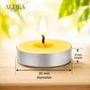 Pure Cow Ghee Diya Batti Tealights with Bhimseni Camphor |