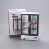 Kids' Mini Double-Door Play Fridge & Freezer Set for Pretend Play