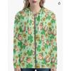 3D Printed Zip-Up Hoodie Women Streetwear Casual Sweatshirt