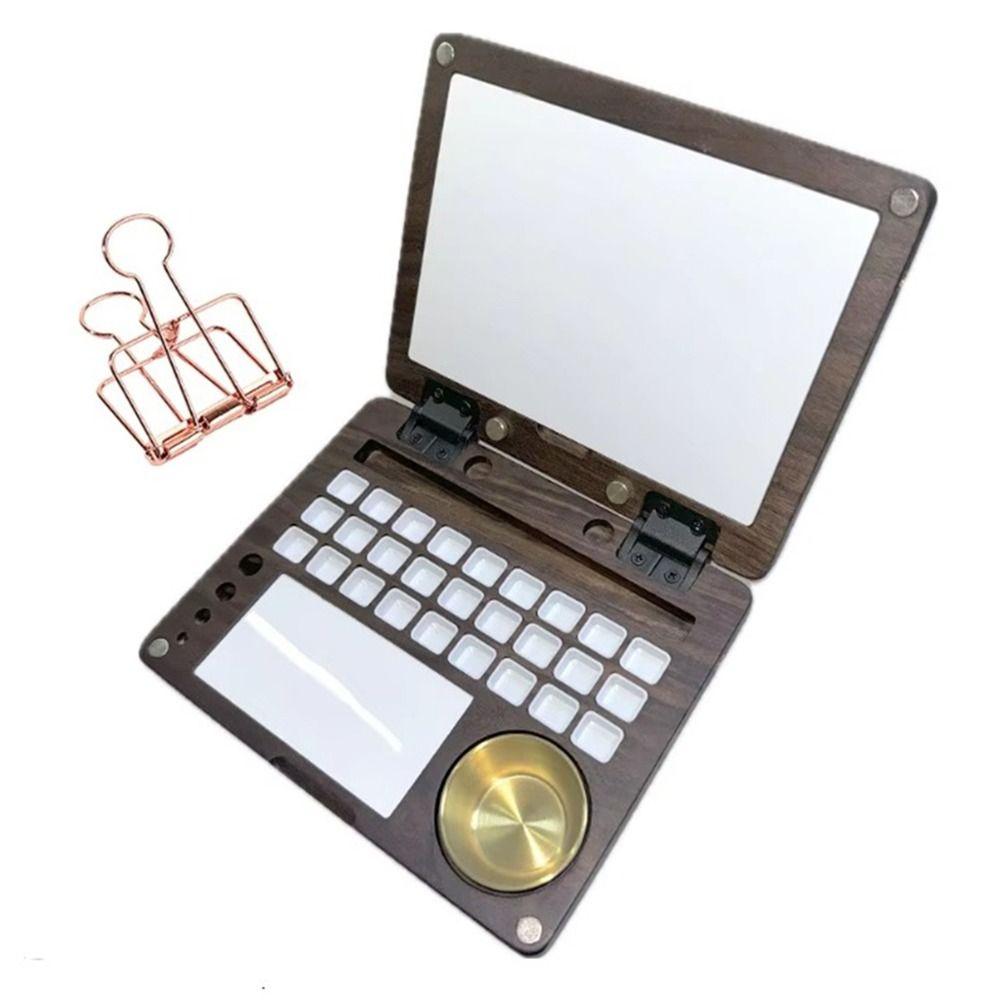 Empty Folding Watercolor Paint Palette Multifunctional Paint Pigment Box  Beginners