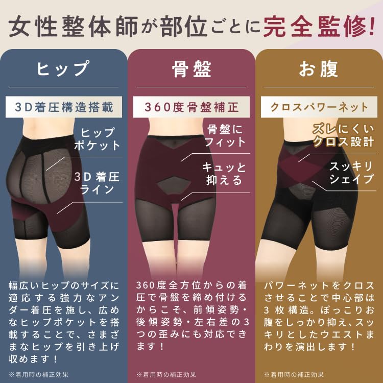 Подтяжка бедер Тазовый таз Послеродовой тазовый бедра Пышный живот Мокко [Серия Bell] Корсет, Корсет, Компрессия, Уход, Корсет, Подтяжка, Коррекция,