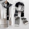 Knitted Wool Assorted Colors Scarf Y2 Neck Scarves Sausage Thin Scarf  Autumn Winter