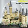 Micro Bricks City Creative Medieval Magic Castle Series School Architecture Palace Model Building Blocks Gifts Kid Assembly Toys