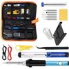 15Pcs/set EU/US Plug Electric Soldering Iron Welding Tool Kit 60W Welding Repair Tools  Repair Tools