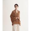 Sweet Song Textured Tencel Sunscreen Shawl for Women - Spring/Summer Drape Sweater Jacket