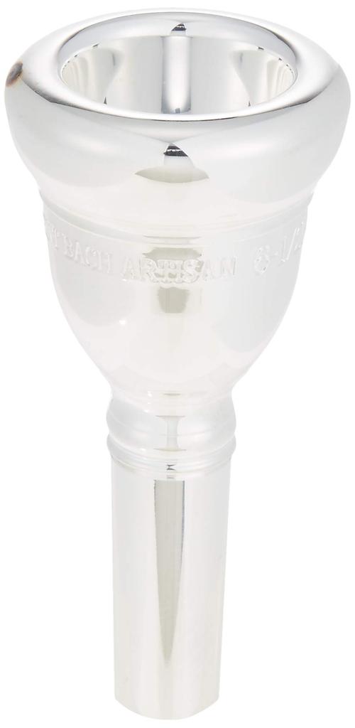 Мундштук для бас-тромбона Artisan 6 с серебряным покрытием, толстый 0027A615 1/2AL (Для трубы)