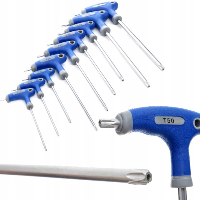 Torx Allen Keys with Handle Set of 9 Kd10247