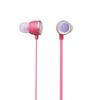 Elecom Stereo Earphones Flat Cable To Prevent Tangle Rhinestone Connector Charm DROPS Vivid Pink “EAR Jewel” EHP-CAG3520PND