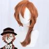 Really High Quality Anime Chuya Nakahara Chuuya Cosplay Wig Heat Resistant Synthetic Hair Wigs + Wig Cap