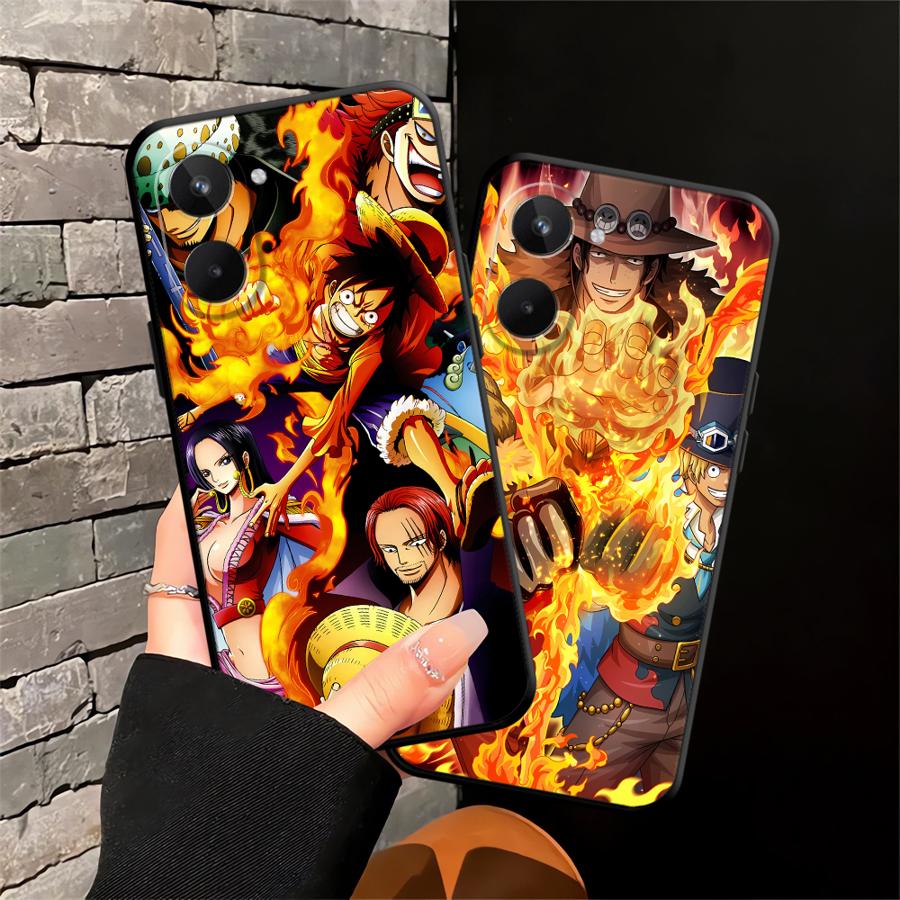 Крутой чехол Luffy ACE для Realme C15 C12 C21 P3 Ultra 11 Pro Nazro 50 50i C25 12 14 GT Master Neo2 C33 C35 C53 C55 Чехол для телефона