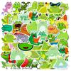 50 Cartoon Guagua Series Stickers Cute Frog Full Set of Doodle Stickers Suitcase