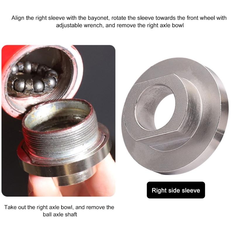 Инструмент для снятия каретки горного велосипеда для центральных валов велосипедов, стальной инструмент для нижних осей велосипедов, съемник шатунов велосипеда